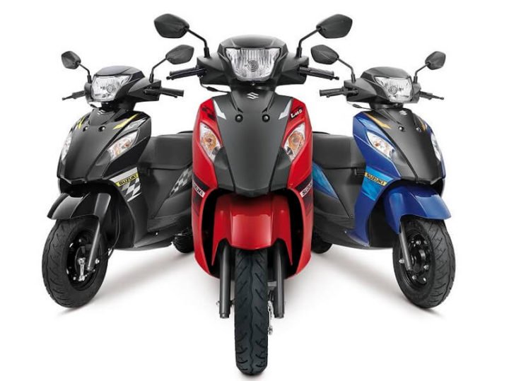 Скутер suzuki lets