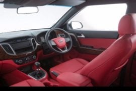 DC modified hyundai creta images interior front