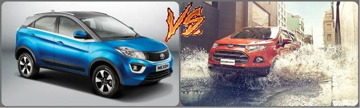 tata Nexon vs Ford EcoSport Comparison