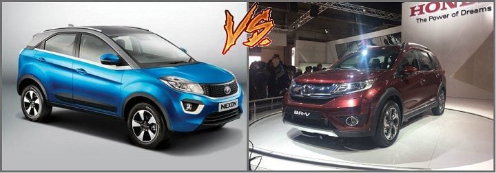 Tata Nexon vs Honda BRV