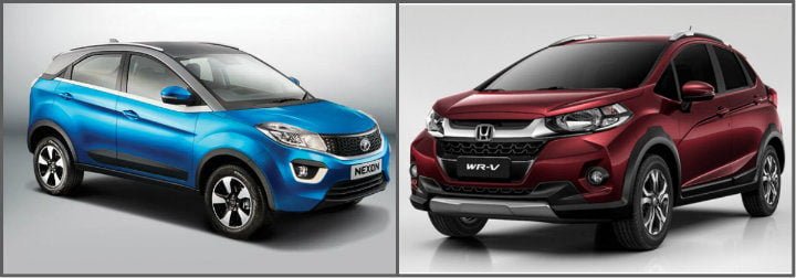 Tata Nexon vs Honda WRV