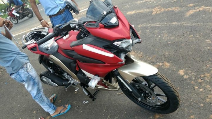 Yamaha Fazer 250 Spied Images Dual Tone-1