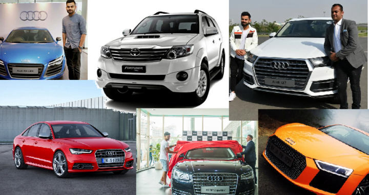 cars of virat kohli