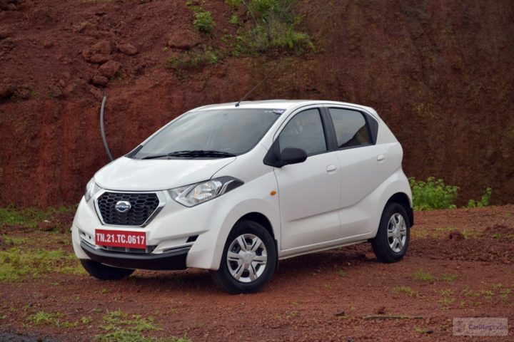 datsun redi go 1000cc images front angle