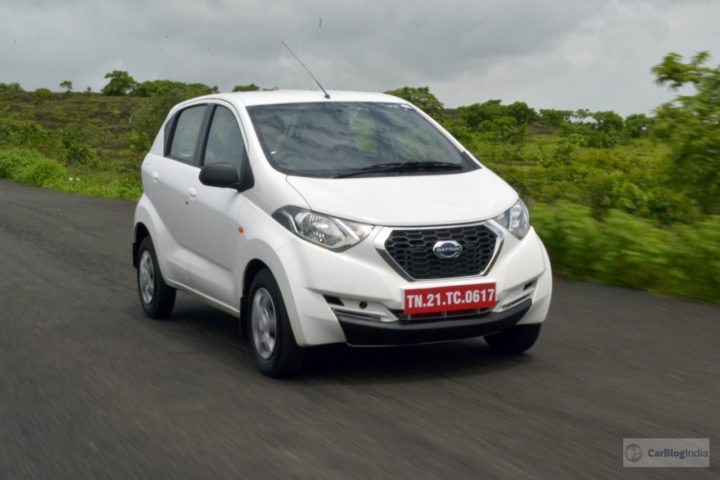 datsun redi go 1000cc test drive review images action