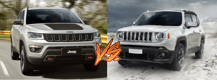 compare jeep compass and jeep renegade