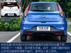 2017 MG3 India Images rear profile