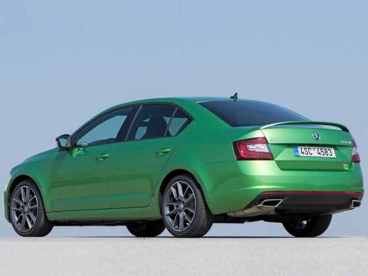 2017 skoda octavia rs india images rear angle