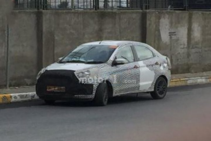 2018 Ford Aspire Facelift Images Front Angle