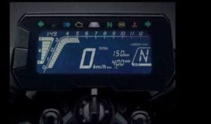 Honda 150SS Racer India Images digital speedo console