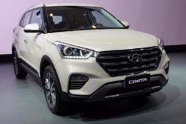 New Hyundai Creta 2018 facelift images front angle