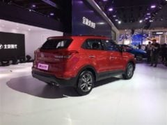 New Hyundai Creta 2018 facelift images rear angle