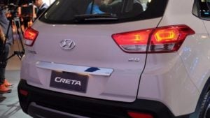 New Hyundai Creta 2018 facelift images rear angle
