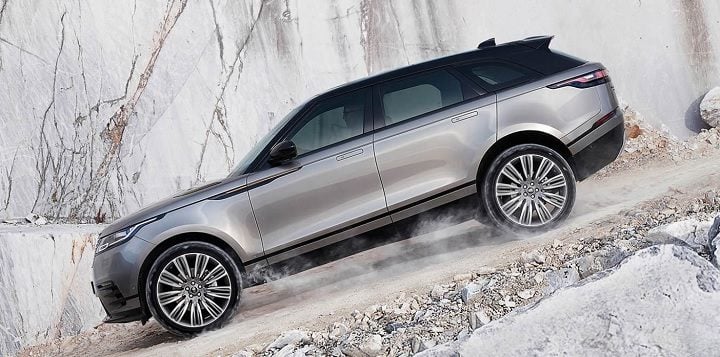 Range Rover Velar India Action Shot