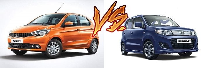 Tata Tiago AMT vs Maruti WagonR AMT