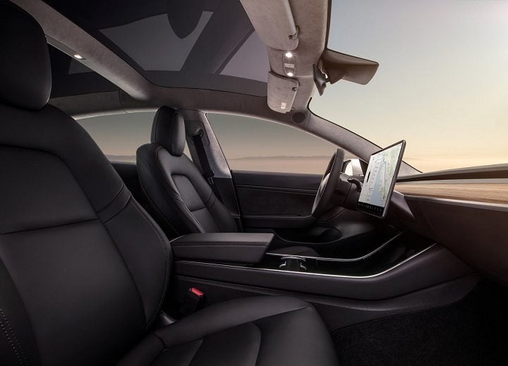 Tesla Model 3 Interior