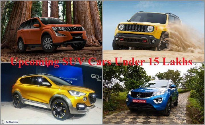 Upcoming SUV Cars Under 15 Lakhs With Price, Launch Date and Specs
