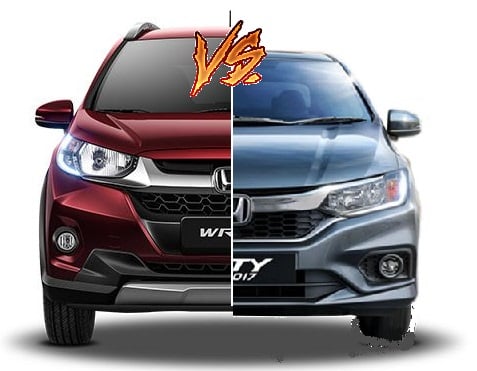 compare honda wrv vs honda city