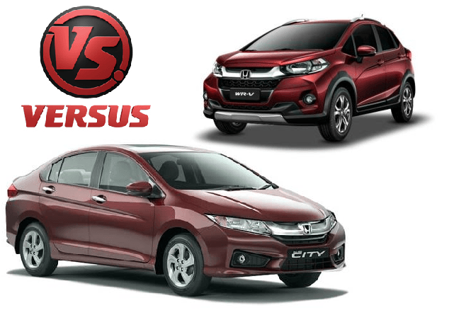 compare honda wrv vs honda city