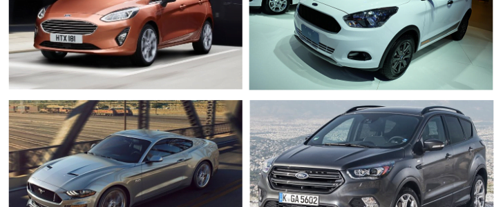 ford cars at auto expo 2018