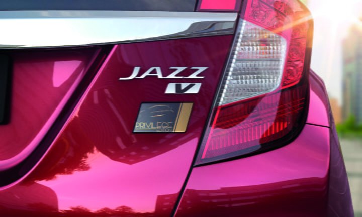 honda jazz privilege special edition badge