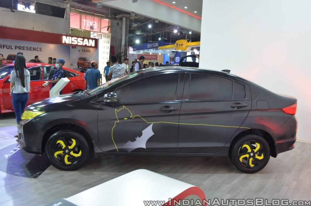 Modified Honda City Batman Edition At Nata Auto Show 17 Nepal