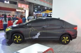 Modified Honda City Batman Edition Images