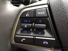new 2017 hyundai verna test drive review images interior steering buttons