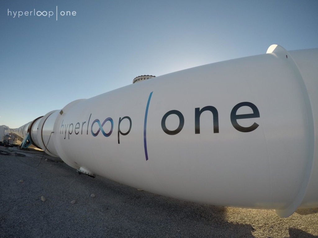 Hyperloop One Vacuum tubes 