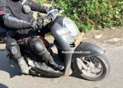 Honda Scoopy India Spy Pictures