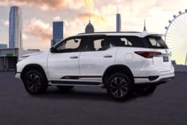 New Toyota Fortuner TRD Sportivo India Images