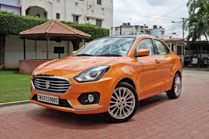 modified maruti dzire 2017 images front angle