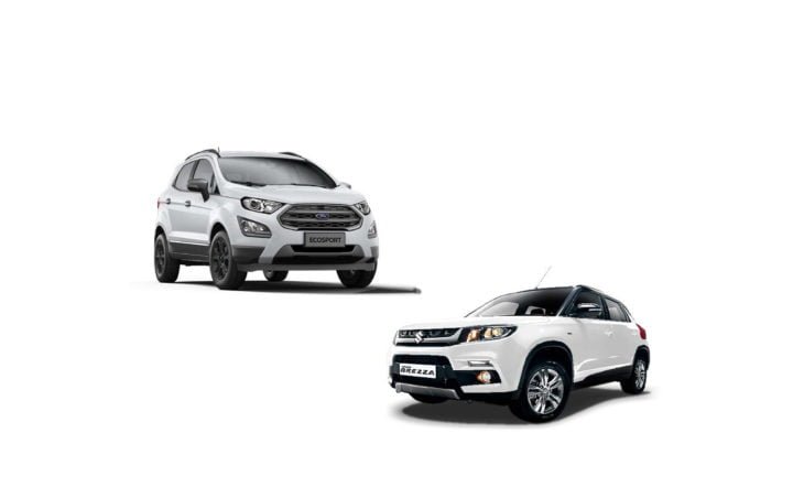 new 2017 ford ecosport vs maruti vitara brezza comparison