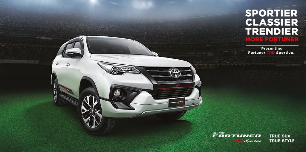 new toyota fortuner trd sportivo images