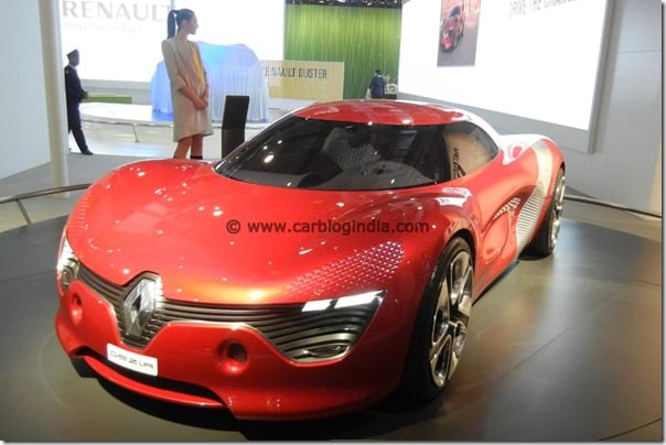 renault at auto expo 2018 - renault dezir electric sports car concept