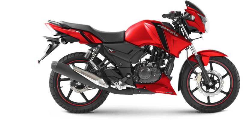 TVS Apache RTR 160 Matte Red Edition