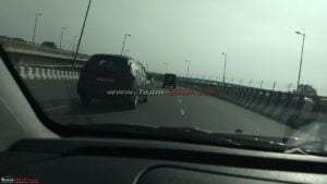 2018 maruti ertiga spy pics rear