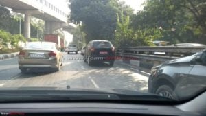 2018 maruti ertiga spy pics rear