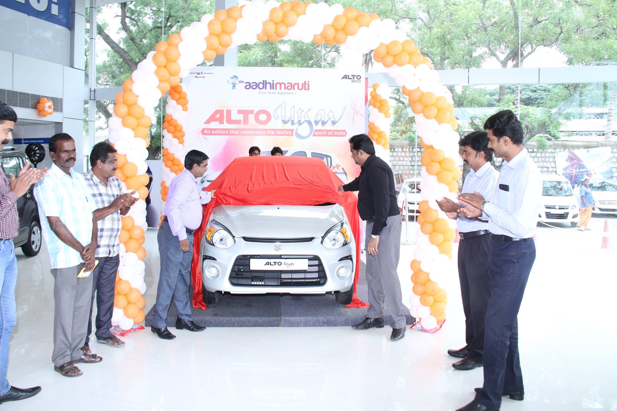 Maruti Alto 800 Utsav limited edition photo front