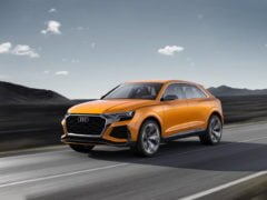 audi q8 india launch images action