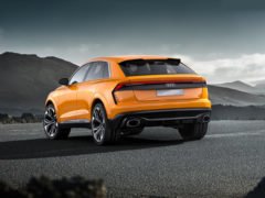 audi q8 india launch images action