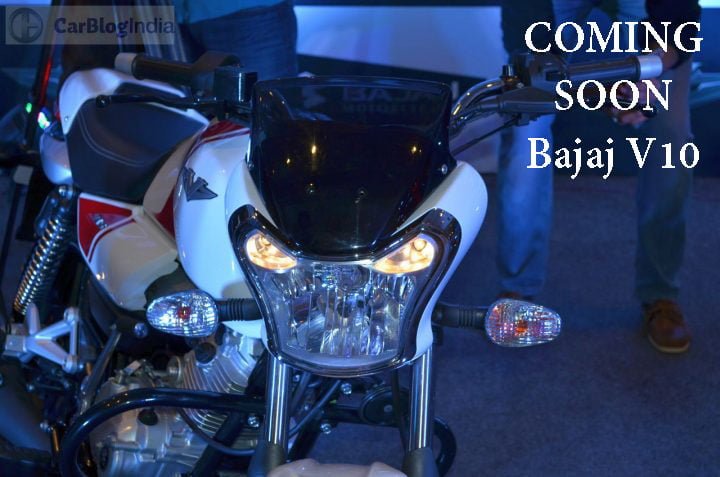 bajaj v10 100cc motorcycle image front headlight