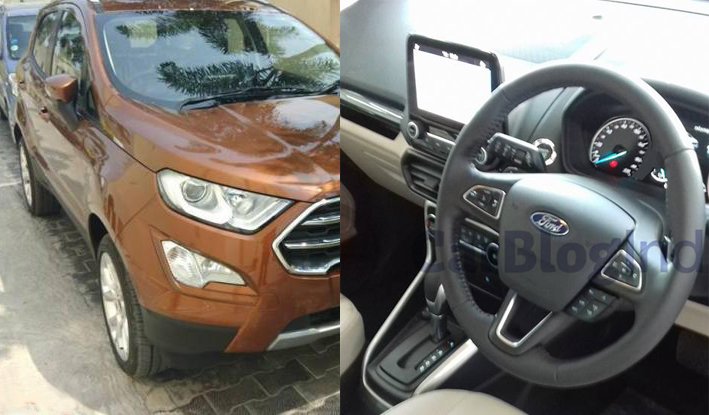 ford ecosport facelift india images