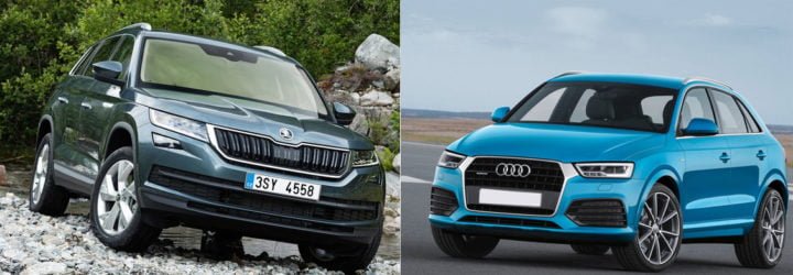 skoda kodiaq vs audi q3 comparison