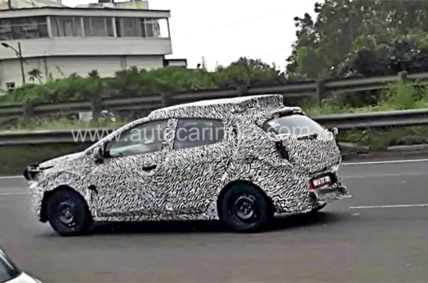 tata x451 hatchback spy image