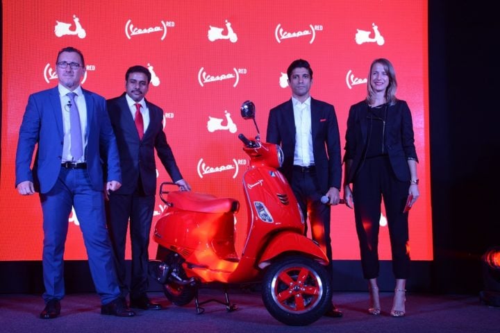vespa red edition images
