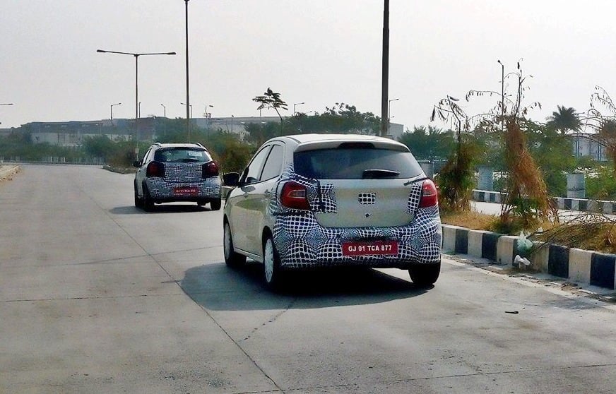 2018 ford figo facelift images rear angle