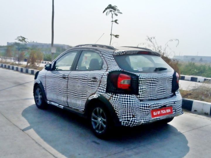 2018 ford figo facelift images rear angle