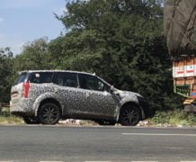 2018 mahindra xuv500 facelift images side profile