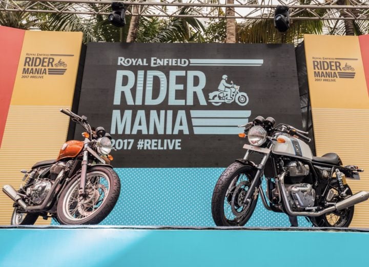 Royal Enfield Interceptor INT 650 and Continental GT 650 India